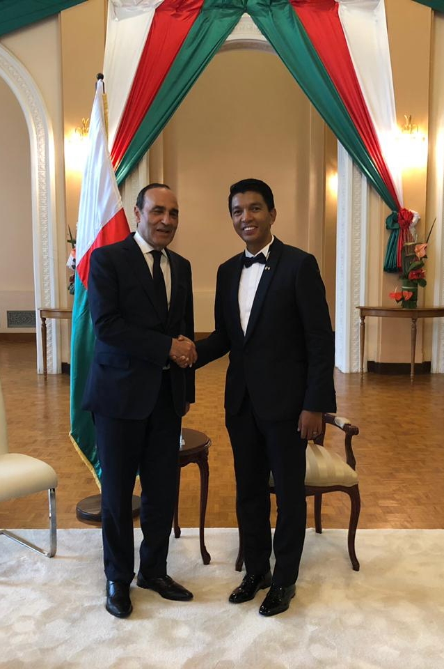 Habib El Malki a représenté S.M le Roi à la cérémonie d’investiture du nouveau président de Madagascar