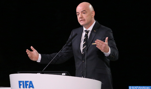 Infantino à "As" : Un Mondial  Ibéro-marocain aurait un charme spécial