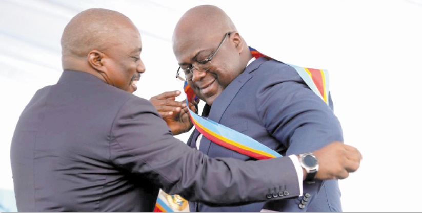 En RDC, une transition historique qui  contestée clôt le long processus électoral