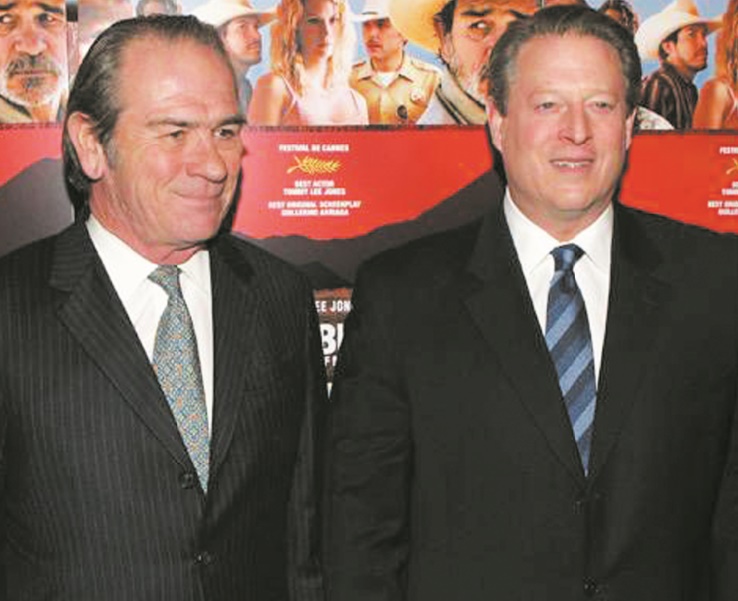 Les infos insolites des stars : Tommy Lee Jones et Al Gore