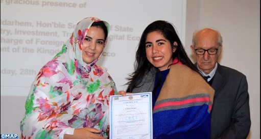 Remise des certificats aux lauréats de la deuxième promotion du CEIT de Casablanca