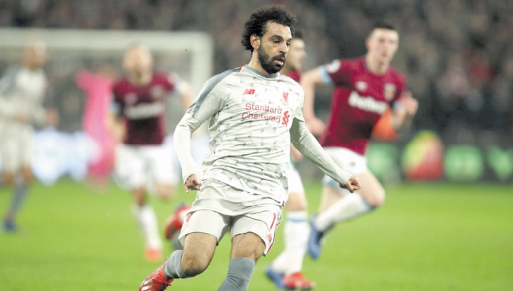 West Ham enquête après des cris racistes contre Salah