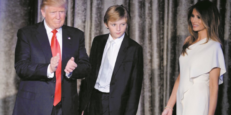 Trump préfère voir son fils jouer au football qu'au football américain