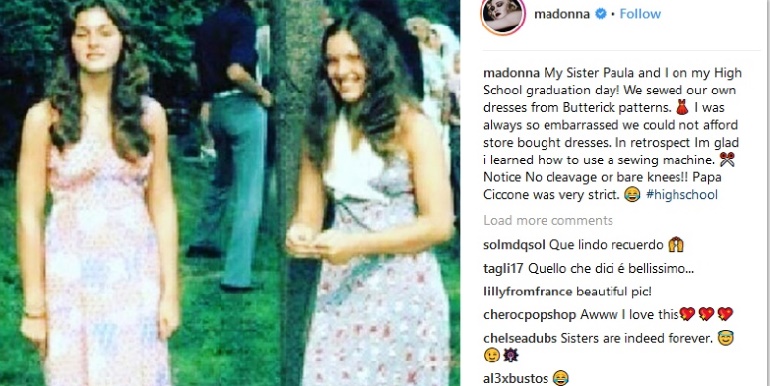 Le touchant souvenir de Madonna à propos de sa tenue de diplômée