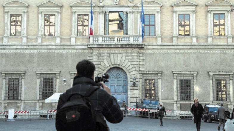 Crise politique sans précédent  entre Paris et Rome