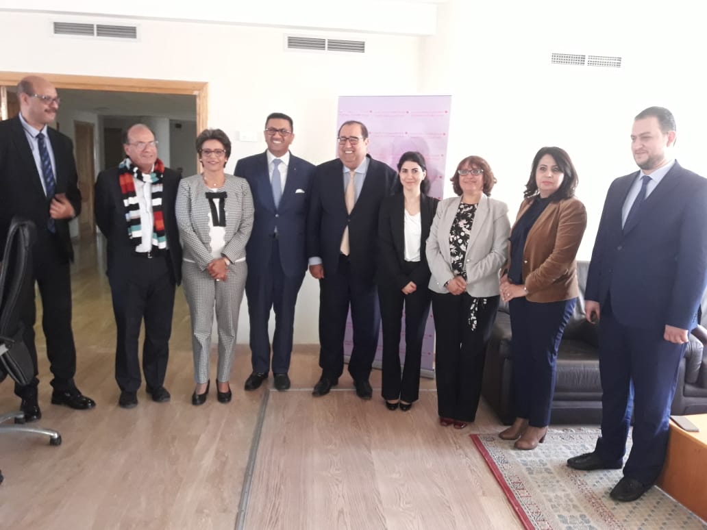 Driss Lachguar s’entretient avec la vice-secrétaire générale du parti de l’Entente nationale irakienne