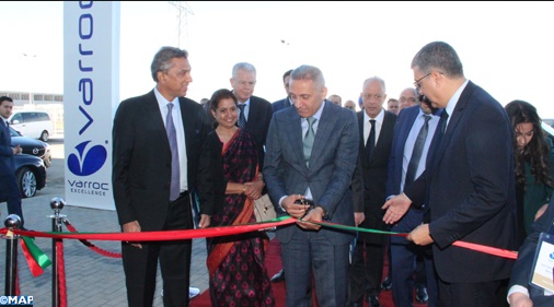 Inauguration à Tanger de l'usine de Varroc Lighting Systems