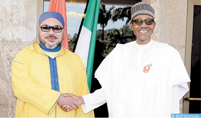 S.M Mohammed VI s'entretient au téléphone avec le Président nigérian