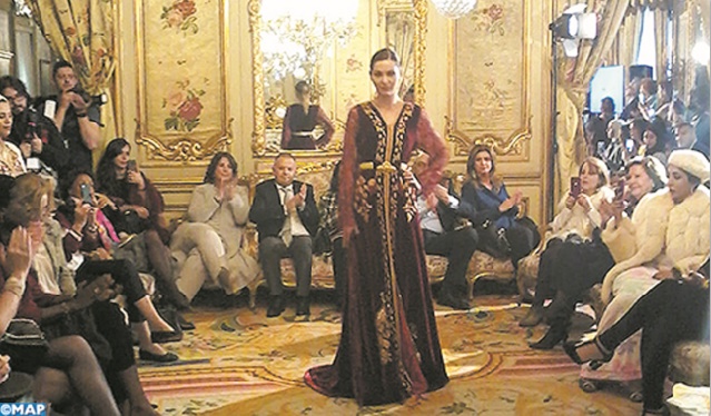 Le caftan marocain brille de mille feux à Madrid Le caftan marocain brille de mille feux à Madrid