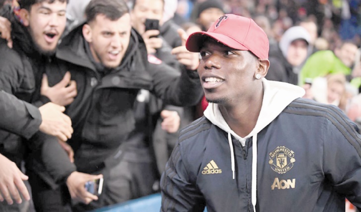 "Heureux" à Manchester, Pogba n'écarte pas le Real