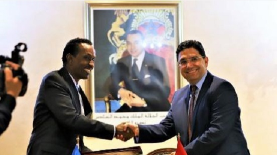 Le chef de la diplomatie somalienne réitère le soutien de son pays à notre intégrité territoriale