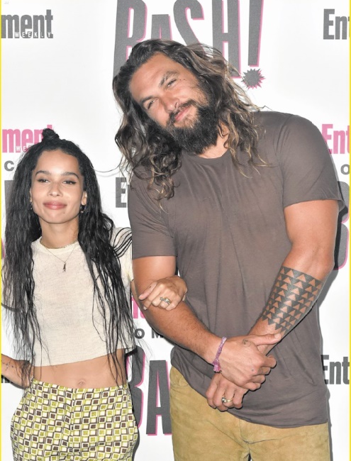 Stars de la même famille : Jason Momoa et Zoë Kravitz