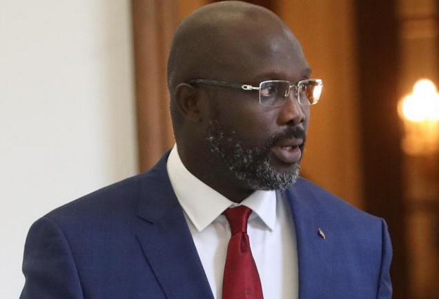 Insolite  : Weah privé de bureau