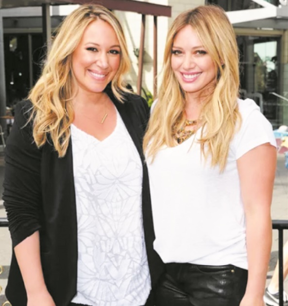 Stars de la même famille :  Hilary et Haylie Duff