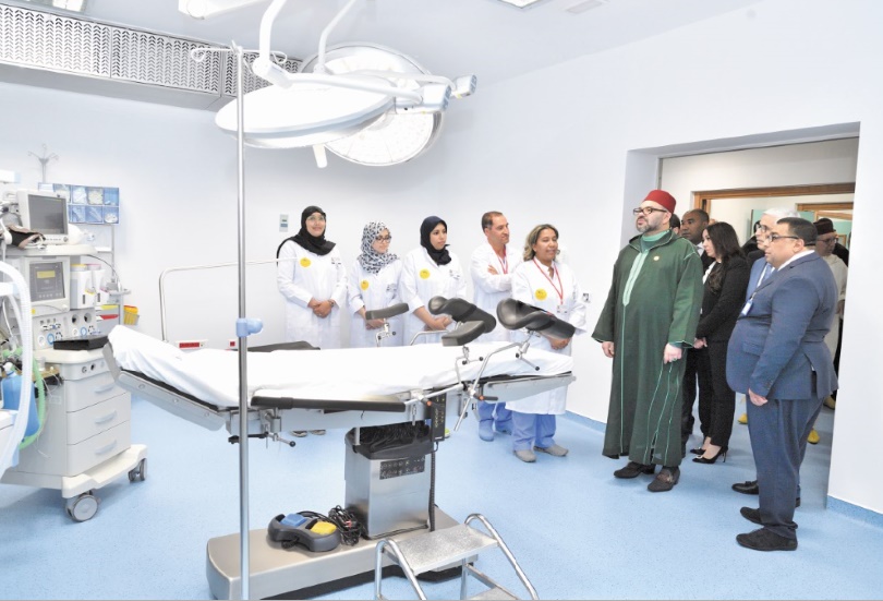 S.M le Roi inaugure un Centre médical de proximité à l'arrondissement de Sidi Moumen