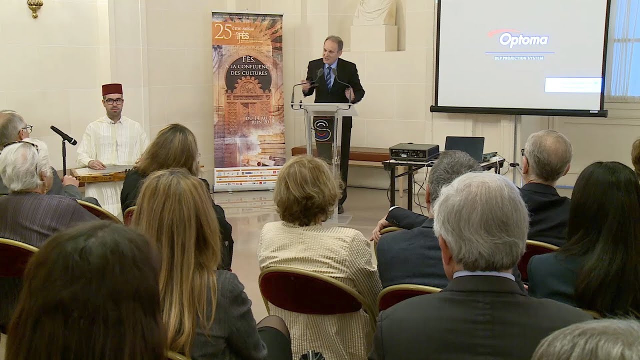 Présentation à Paris du 25ème Festival  de Fès des musiques sacrées du monde