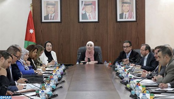 Série d'entretiens à Amman d'une délégation parlementaire marocaine