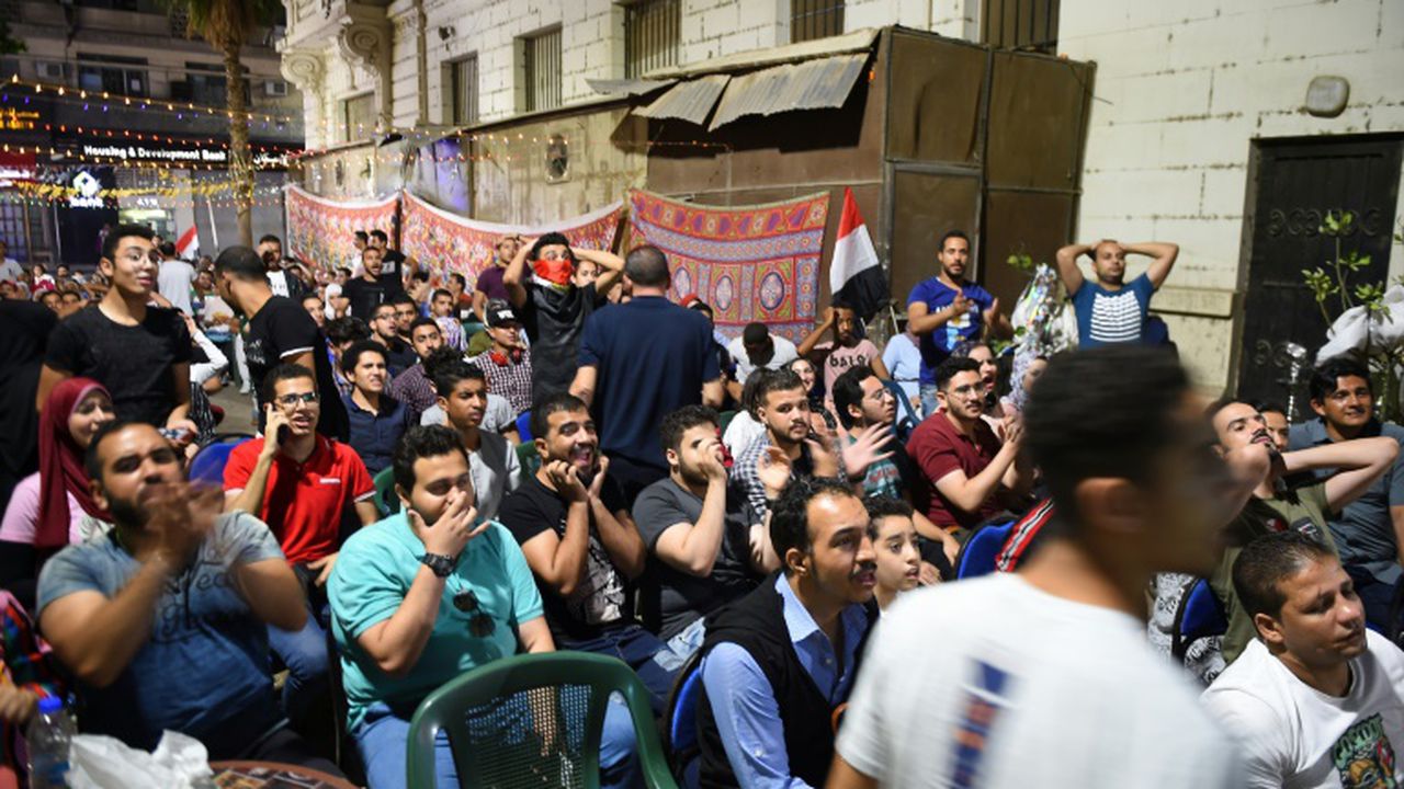 Les supporters des Pharaons sous le choc de l'élimination