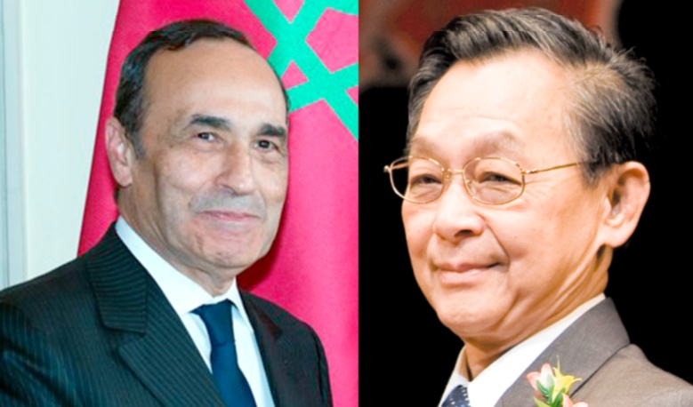 Habib El Malki invite le président de la Chambre des représentants de Thaïlande à visiter le Maroc