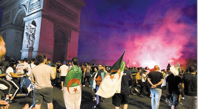 Débordements déplorables lors de la liesse des Algériens de France