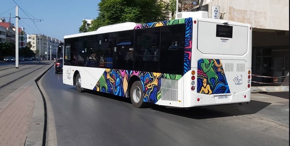 Mise en service à Rabat des nouveaux autobus