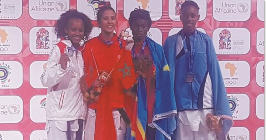 De l’or pour la taekwondiste marocaine Soukaina Sahib