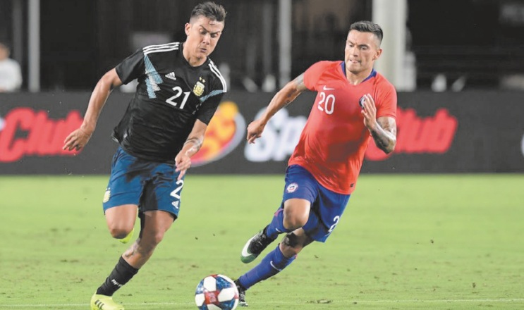 L’Argentine et le Chili se neutralisent en amical L’Argentine et le Chili se neutralisent en amical