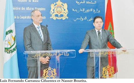 Le Guatemala pour une solution au Sahara qui respecte l'intégrité territoriale du Maroc