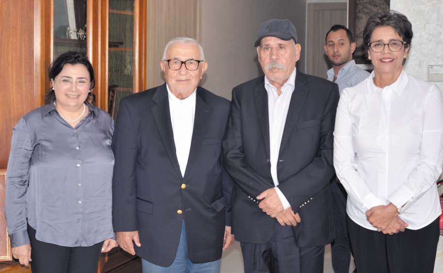 Abdelouahed Radi et Fatiha Sadass rendent une visite d’amitié à Noubir El Amaoui