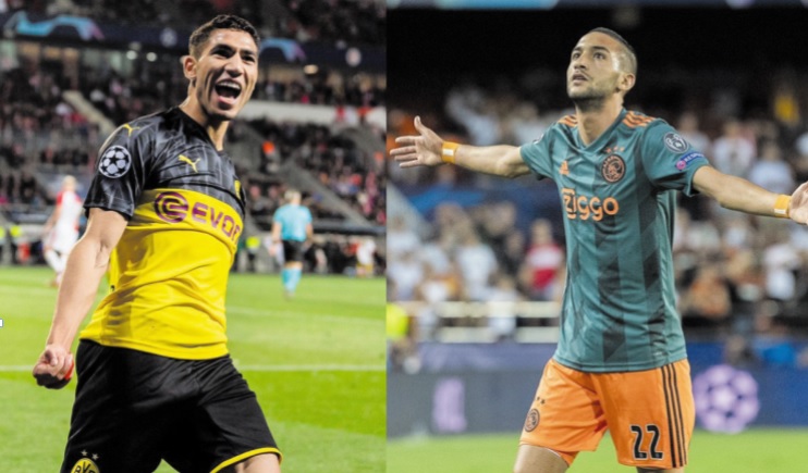 Hakimi et Ziyech font sensation en Ligue des champions