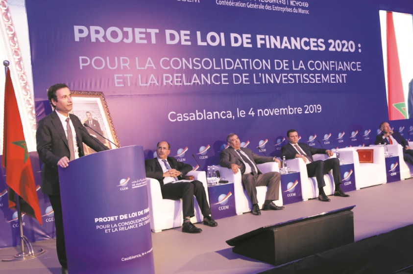 La CGEM échange avec Abdelouafi Laftit et Mohamed Benchaâboun sur le PLF 2020