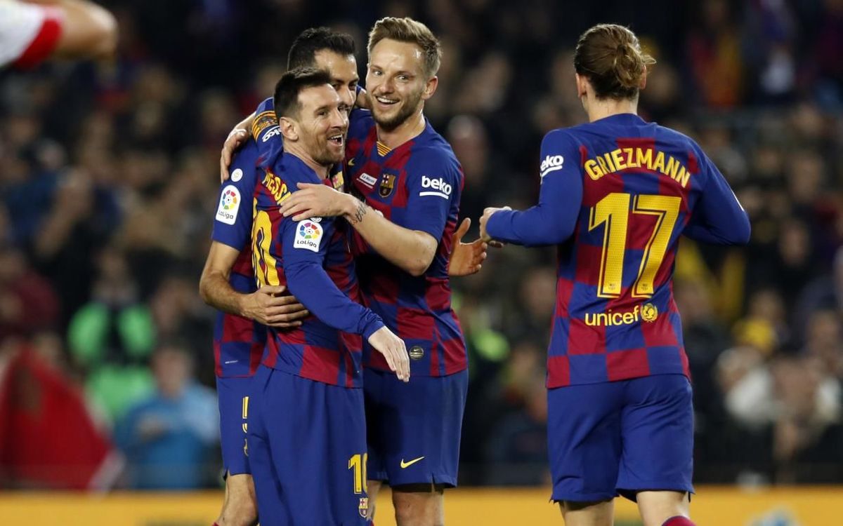Liga : Le Barça cartonne et le Real assure Liga : Le Barça cartonne et le Real assure