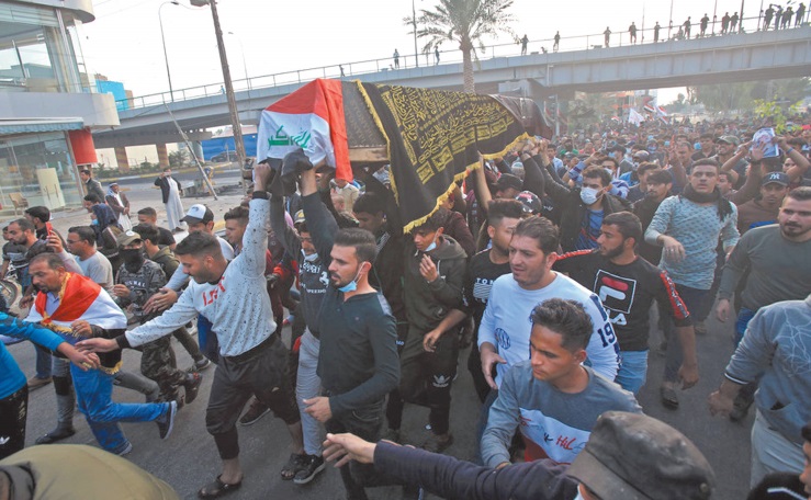 Les manifestants maintiennent la pression sur le pouvoir en Irak