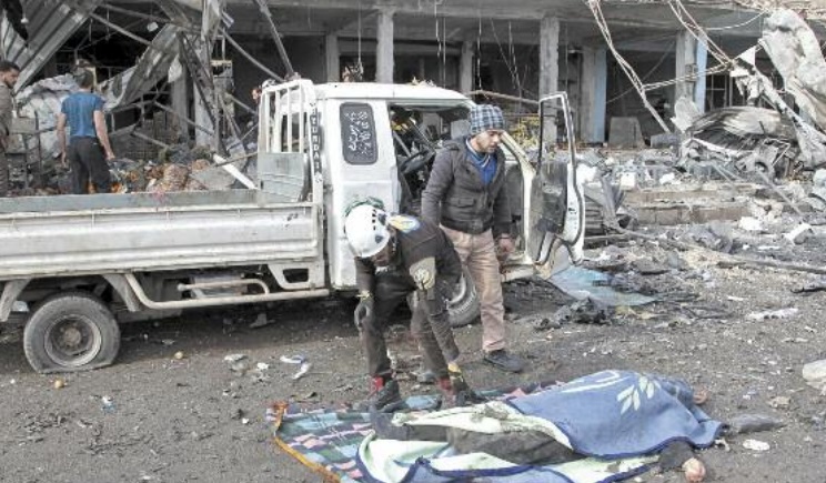 Idleb compte ses morts après des raids russes