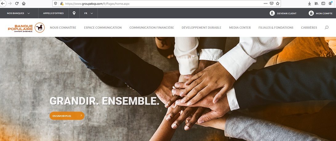 La BCP fait évoluer son identité visuelle et lance un nouveau portail web