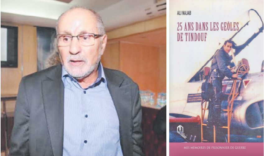 “25 ans dans les geôles de Tindouf” Ali Najab présente à Rabat ses mémoires de prisonnier de guerre
