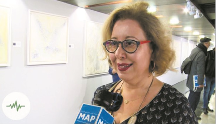 Hayat Kadiri et Touria Licer exposent leurs “Traces lumineuses” à Rabat