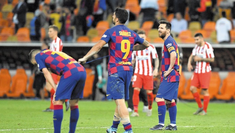 Semaine cauchemardesque au Barça