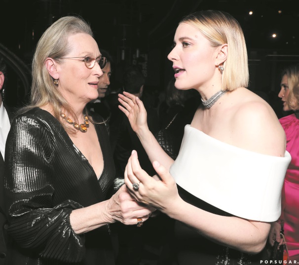 Greta Gerwig impressionnée à l'idée de tourner avec Meryl Streep