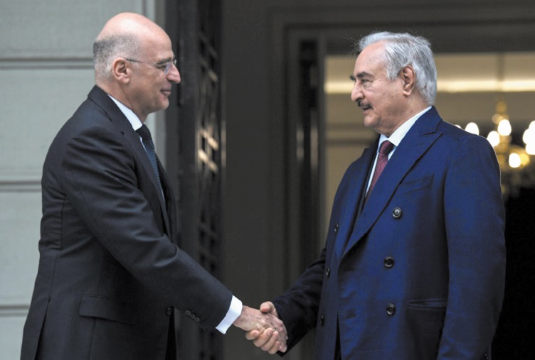 Haftar chez son allié grec avant la conférence de Berlin