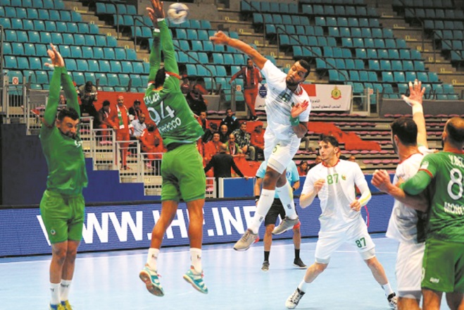 CAN de handball : Le Sept national s’incline devant l’Algérie et hérite de la Tunisie au tour principal