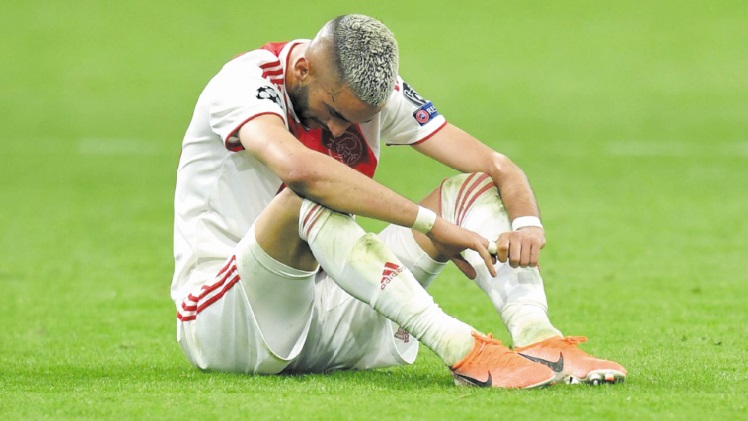 Ziyech victime d’une déchirure musculaire au mollet