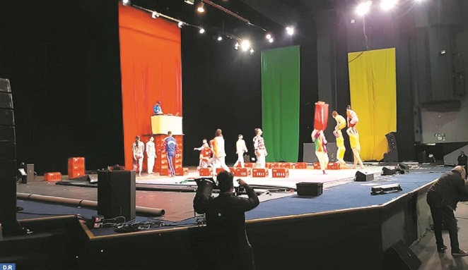 Le Groupe acrobatique de Tanger présente son nouveau spectacle “Réveille-toi”