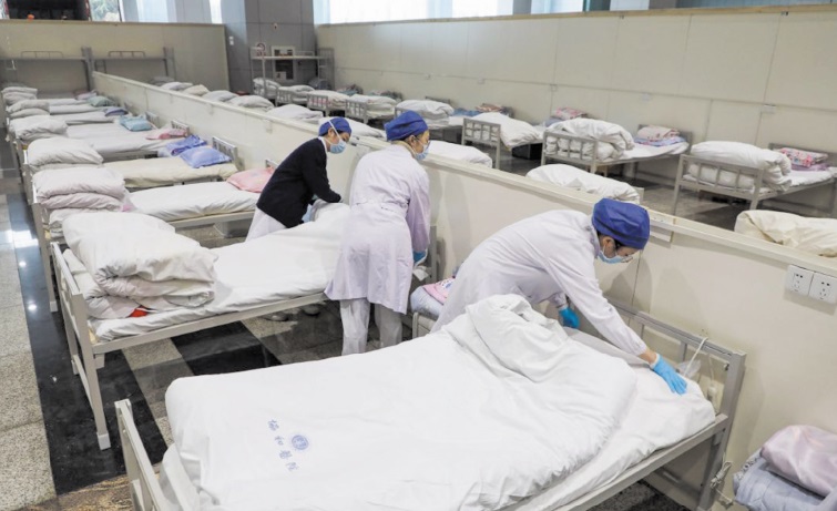 Coronavirus: La Chine en mal de lits