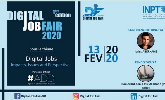 “Digital Job Fair”, une manifestation destinée à accompagner l'essor des métiers du digital