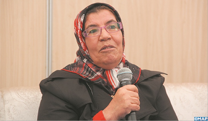 Fatiha Abdellah, présidente du Réseau national de la lecture et la culture