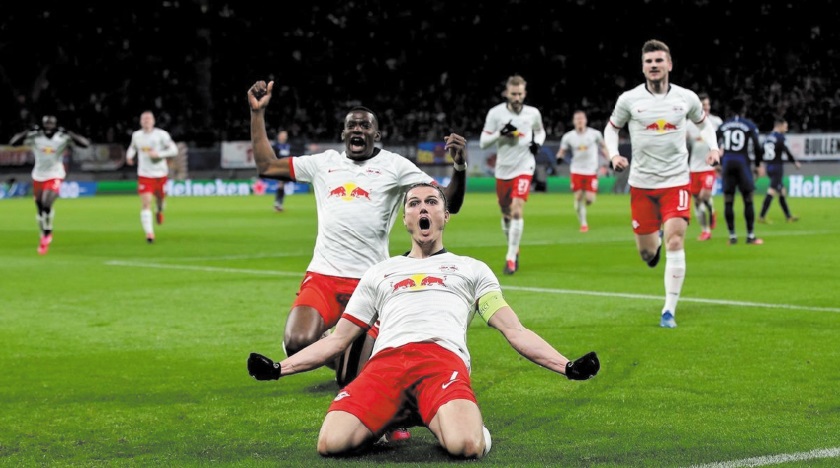 Les petits nouveaux Bergame et Leipzig s'invitent en quarts de la Ligue des champions