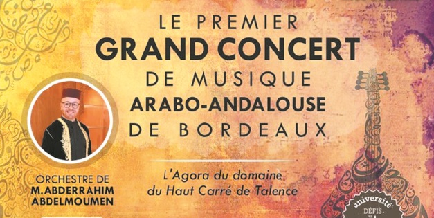 Grand concert de musique arabo-andalouse à Bordeaux