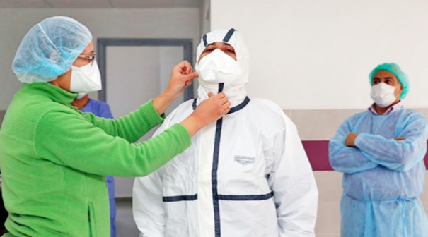 Le personnel médical et paramédical d’Errachidia aux avant-postes du combat contre le coronavirus