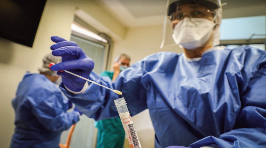 Une courbe épidémique qui donne du tournis